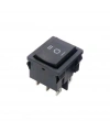 KCD4-602 ON-OFF-ON Switch 6 Pin Siyah