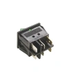 KCD4 İkili Işıklı ON-OFF Switch Yeşil 6 Pin