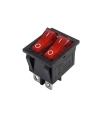 KCD4 İkili Işıksız ON-OFF Switch 4 Pin - Kırmızı