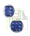 KD2-21 19mm Işıklı Yaylı Push Buton - Kırmızı