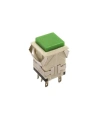 KD2-23 19mm Işıksız Anahtarlı Push Buton - Yeşil