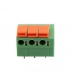 KF142R-5,08 5,08mm 3 Pin Yaylı Klemens
