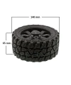 Kkpit Büyük Arazi Tekerleği 140mm x 65mm