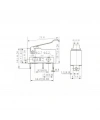 KW11-3Z Micro Switch 3-Pin