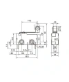 KW11-3Z Micro Switch Makaralı 3-Pin