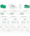 KW4-3Z-3-B222053L104 SPST NO 2-Pin Micro Switch