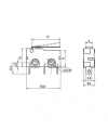 KW4A Micro Switch 3-Pin