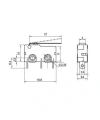 KW4A Micro Switch 3-Pin