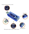 KWS-V20 Led Ekranlı USB Voltmetre Ampermetre USB Şarj ve Kapasite Cihazı