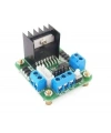 L298 Voltaj Regulatörlü Çift Motor Sürücü Kartı (Yeşil Pcb)