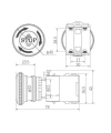 LA38 Metal Acil Stop Butonu