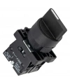 LAY5-ED53 22mm Kısa Mandal Switch 1-0-2 Yaylı (2NO)
