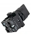 LAY5-ED53 22mm Kısa Mandal Switch 1-0-2 Yaylı (2NO)