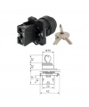 LAY5-EG21 22mm Anahtarlı Switch Kalıcı 0-1 (1NO)
