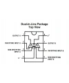 LF353M SOIC-8 SMD OpAmp Entegresi