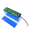 Li-ion 18650 13S 6P 48V 30A 78li E-Bike Batarya Kutusu Seti - Mavi