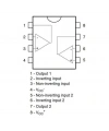LM258AWYPT TSSOP-8 OpAmp Entegresi