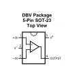 LM321MF/NOPB SOT23-5 Op-Amp Entegresi 1MHz
