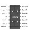 LM324N 5mA 5mV OpAmp Entegresi Dip-14