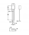 LM336Z25 2.5V 10mA Programlanabilir Şant Regülatörü To-92-3