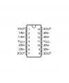 LM348N OpAmp Dört Kanallı Amplifikatör Entegresi Dip-14