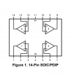 LMC660CMX SOIC-14 SMD OpAmp Entegresi