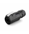 LP-12-C03PE-02-001 3-Pin Su Geçirmez Konnektör - Erkek
