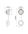 LP-12-J05SX-02-101 5-Pin Su Geçirmez Konnektör - Dişi