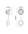 LP-12-J08SX-02-101 8-Pin Su Geçirmez Konnektör - Dişi