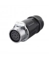 LP-20-J09PP-01-001 9-Pin Su Geçirmez Konnektör - Dişi