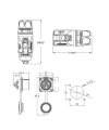 LP-24-J10SX-03-401 10-Pin Su Geçirmez Konnektör - Dişi