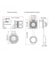 LP-28-J02PP-21-001 2-Pin Su Geçirmez Konnektör - Dişi