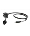 LP16-TYPEC-MP-FS-0D5M-002 Su Geçirmez Type C 3.1 Dişi Panel Tip Konnektör - 0.5M Kablo