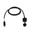 LP16-TYPEC-MP-FS-1M-002 Su Geçirmez Type C 3.1 Dişi Panel Tip Konnektör - 1M Kablo