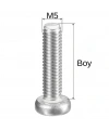 M5X100mm YSB Vida – DIN7985 (Yıldız Silindir Başlı Civata) 10 Adet