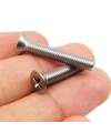 M5X10mm YHB Vida – DIN965 (Yıldız Havşa Başlı Vida) 10 Adet