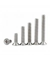 M6X90mm YHB Vida – DIN965 (Yıldız Havşa Başlı Vida) 10 Adet