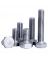 M8x15mm Cıvata Beyaz Altıköşe 5.8 Kalite DIN933 10 Adet