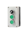Mandal Switch ve İkili Yeşil Push Buton Kutusu
