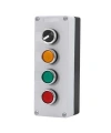 Mandal Switch ve Üçlü Push Buton Kutusu