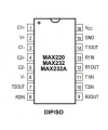 MAX232CWE+ WSOIC-16 SMD RS Seri Protokol Entegresi