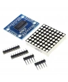 MAX7219 8x8 Dot Matrix Kartı - Peşpeşe Takılabilir