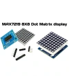MAX7219 8x8 Dot Matrix Kartı - Peşpeşe Takılabilir