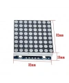 MAX7219 8x8 Dot Matrix Kartı - Peşpeşe Takılabilir