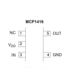 MCP1416T-E/OT SOT-23-5 SMD Güç Entegresi