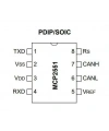 MCP2551-I/P DIP-8 CAN Bus Entegresi