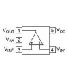 MCP6001T-I/OT SOT-23-5 Smd OpAmp Entegresi