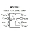 MCP6002T-I/MS MSOP-8 Smd OpAmp Entegresi