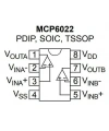 MCP6022-I/SN SOIC-8 SMD CAN Bus Entegresi