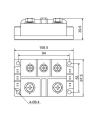 MDQ300-16 300A 1600V Tek Faz Köprü Diyot